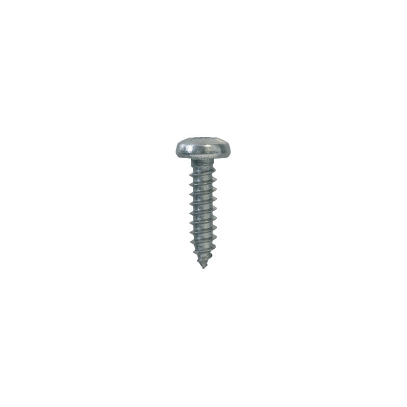 ZELFTAPPENDE SCHROEF MET GEWELFDE CILINDERKOP POZI INOX A4 Ø 4,8 x 19 mm DIN 7981