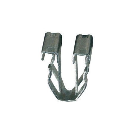 AGRAFE MÉTAL 7,2 X 14,2 mm GARNITURE DE HAYON