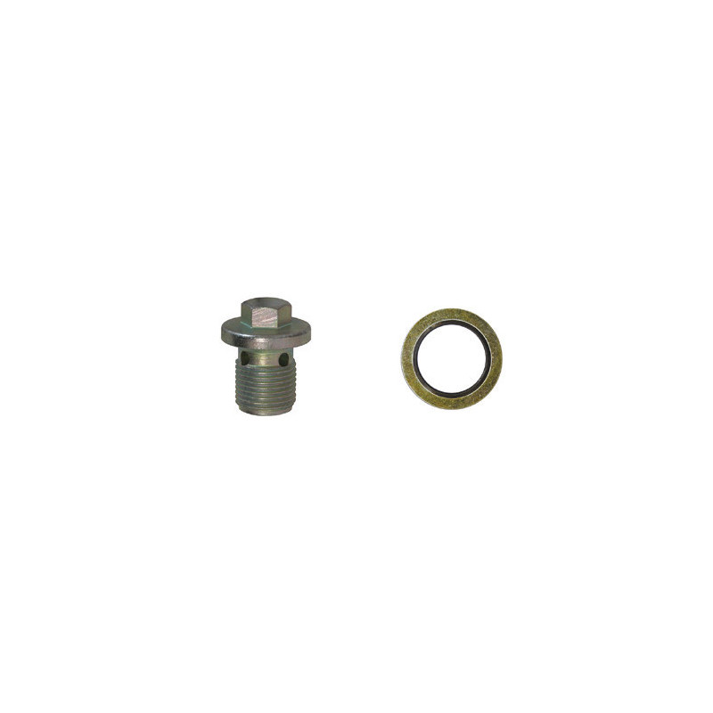 ÖLABLASSSCHRAUBE M18-1,50 X 22 mm MIT UNMONTIERTEM DICHTRING