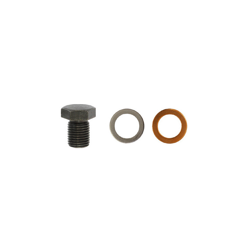 ÖLABLASSSCHRAUBE M14-1,50 X 18 mm MIT UNMONTIERTEM DICHTRINGEN