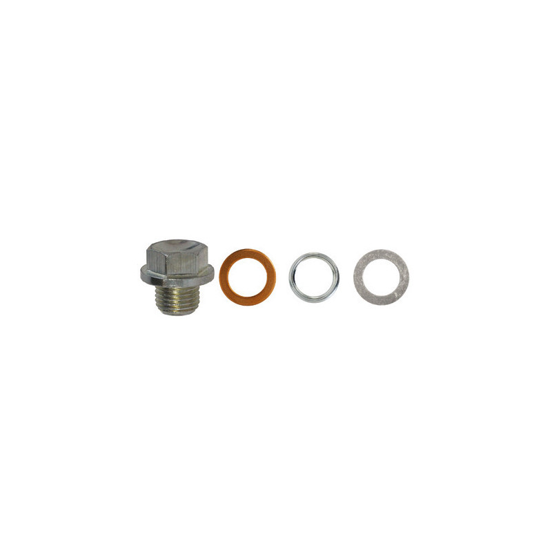 DRAIN PLUG M14-1,50 X 11 mm WITH UNASSEMBLED SEALING RINGS