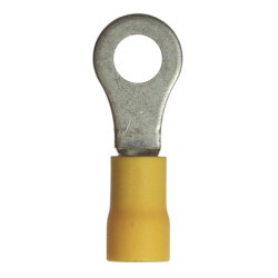 UNREINFORCED PRE-INSULATED ROUND TERMINAL Ø 6 mm (2,6 → 6 mm²)