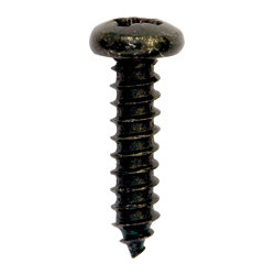 ZELFTAPPENDE SCHROEF MET GEWELFDE CILINDERKOP ZWART ZINK Ø 3,9 X 16 mm DIN 7981