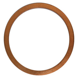 JOINT DE BOUCHON DE VIDANGE Ø 26,2 X 31,9 X 2 mm CUIVRE PLAT