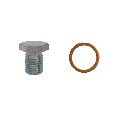 DRAIN PLUG M12-1,50 X 16 mm WITH UNASSEMBLED SEALING RING