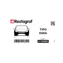 Fasteners kit for front bumper TIPO All versions 10.2015 →