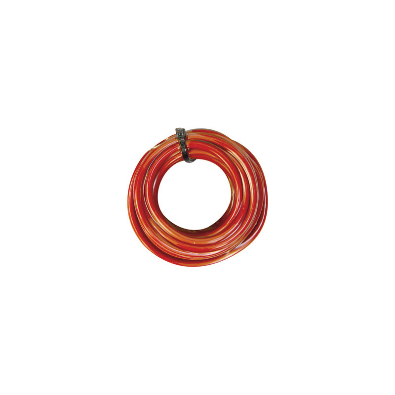 CROWN OF 5 METERS ELECTRIC WIRE 3 mm² RED