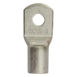 SCHWEIßBARER FLACHVERBINDER MIT RUNDAUFNAHME Ø 6,4 mm (35 MM²)