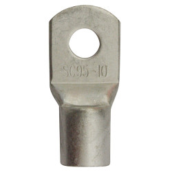 SCHWEIßBARER FLACHVERBINDER MIT RUNDAUFNAHME Ø 10,5 mm (95 MM²)