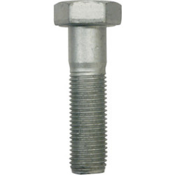 VIS À MÉTAUX TÊTE H CL10.9 M16-2.00 X 60 mm DIN 931 PARTIELLEMENT FILETÉE
