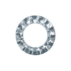 FÄCHERSCHEIBE A-Z Ø 7 X 12 mm NFE 27-624  AUßENVERZAHNT