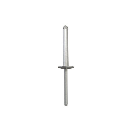 ALUMINIUM NAGEL MET BREDE KOP  Ø 4,8 X 35 mm