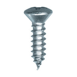 ZINC PLATED POZIDRIV RAISED COUNTERSUNK HEAD SELF TAPPING SCREW Ø 4,2 X 16 mm DIN 7983