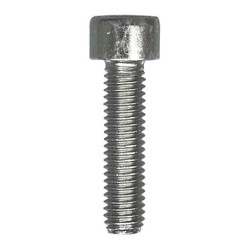 CILINDERKOPSCHROEF MET BINNENZESKANT MET LAGE KOP CL8.8 WIT ZINK M6-1.00 X 25 mm DIN 912