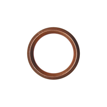JOINT DE BOUCHON DE VIDANGE Ø 14 X 18 X 2 mm CUIVRE ROND