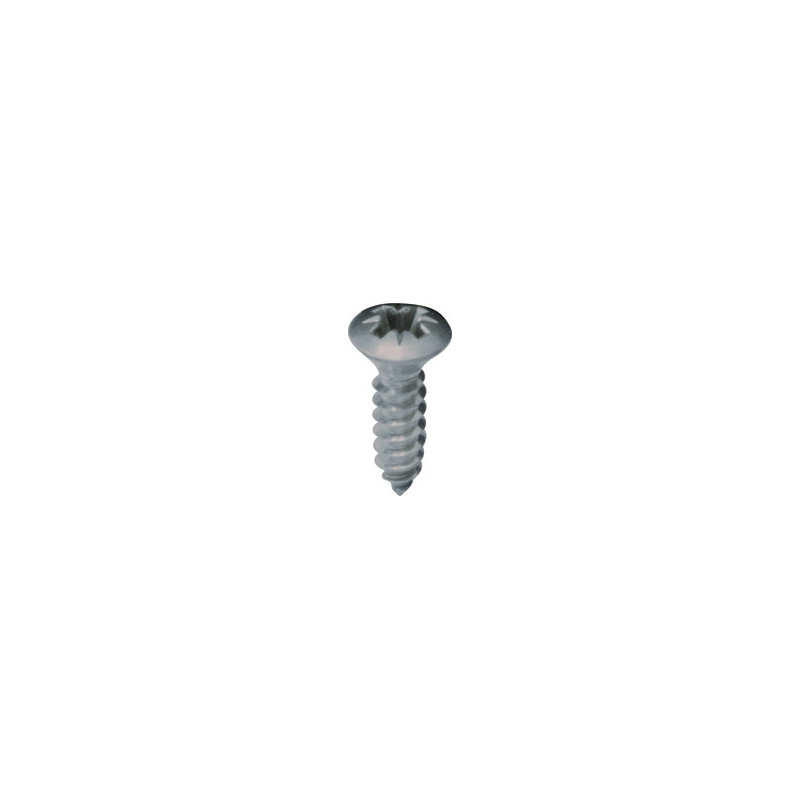 VIS À TÔLE TÊTE FRAISÉE BOMBÉE POZI INOX A4 Ø 4,2 X 16 mm DIN 7983
