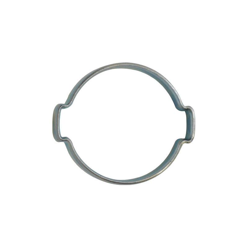 DOUBLE EAR HOSE CLAMP Ø 28 → 31 mm L = 9 mm