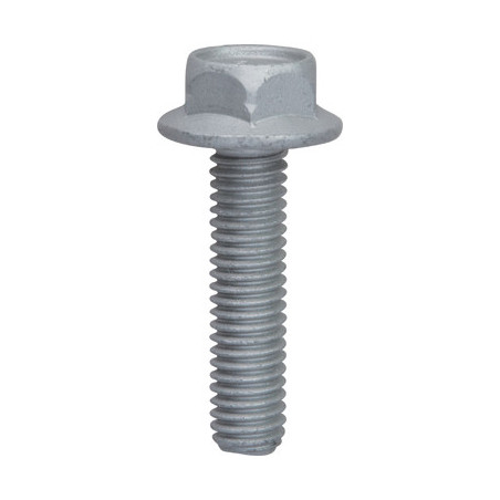 GRADE 8.8 HEXAGON FLANGE SCREW M6-1.00 X 25 mm DIN 6921