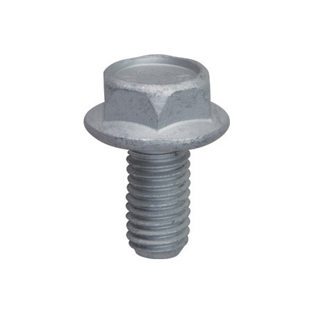 SCHRAUBE 8.8 AUßENSECHSKANT MIT FLANSCH M8-1.25 X 16 mm DIN 6921