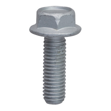 GRADE 8.8 HEXAGON FLANGE SCREW M8-1.25 X 25 mm DIN 6921