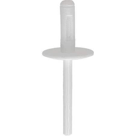 RIVET PLASTIQUE Ø 6 mm
