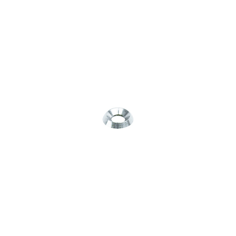 RONDELLE CUVETTE ZN BLANC POUR VIS TÊTE FRAISÉE Ø 2,9 → 3,5 mm