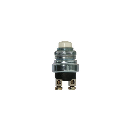 IMPULSE PUSH BUTTON SWITCH Ø 16 mm 12V - 5A (2 TERMINALS)