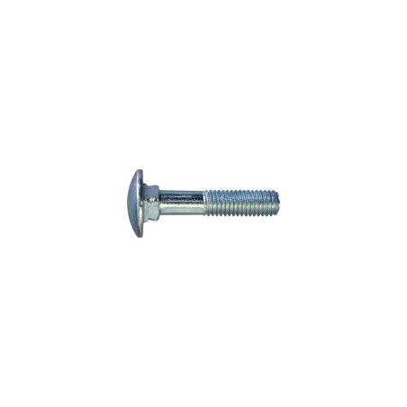 VIS À MÉTAUX TÊTE RONDE COLLET CARRÉ M8-1.25 X 40 mm DIN 603