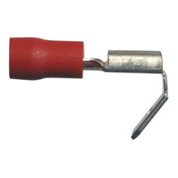VERSTEVIGDE, VOORGEÏSOLEERDE, PLATTE KABELSCHOEN GEMENGD  6,35 x 0,8 mm (0,3 → 1,5 mm²)