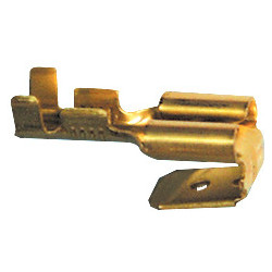 PLATTE, NIET-GEÏSOLEERDE KABELSCHOEN GEMENGD  6,35 x 0,8 mm (0.75 → 2 mm²)