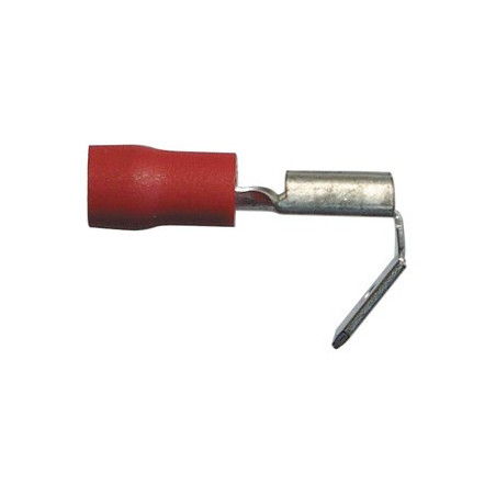 COSSE PLATE PRÉ-ISOLÉE MIXTE RENFORCÉE 6,35 x 0,8 mm (0,3 → 1,5 mm²)