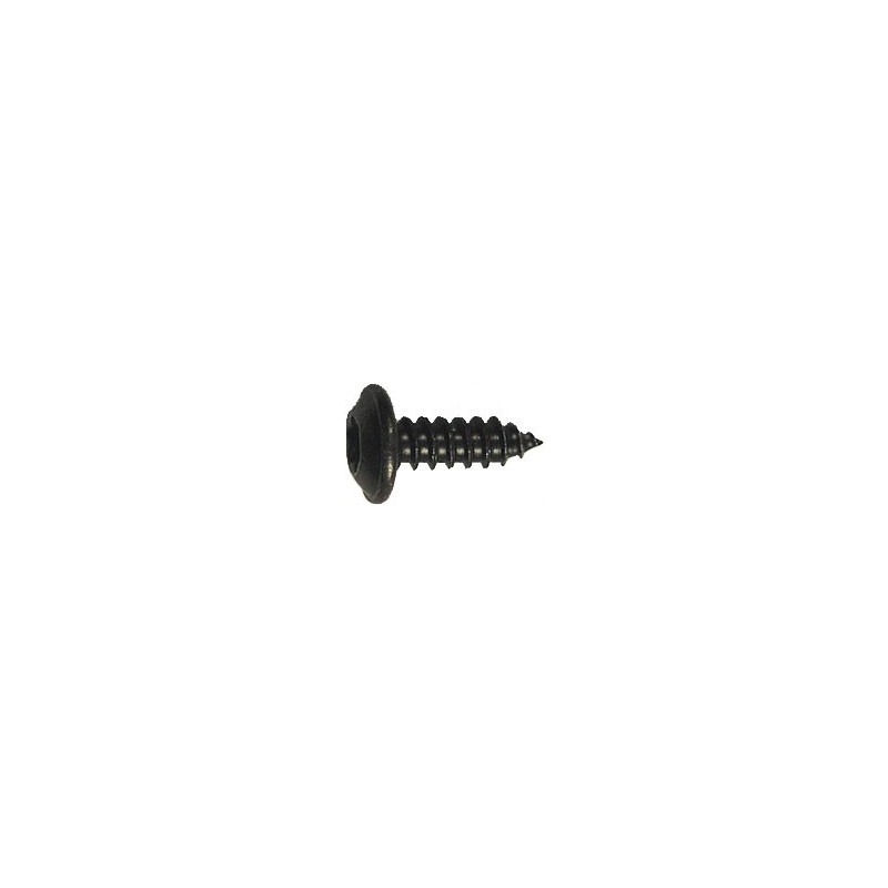 HALBRUNDKOPF-BLECHSCHRAUBEN ZN SCHWARZ BRÜNIERT Ø 4,2 X 13 mm NFE 25-655