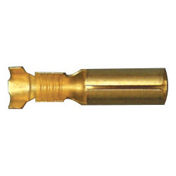NON-INSULATED FEMALE CYLINDRICAL TERMINAL Ø 4 mm (1 → 2,5 mm²)