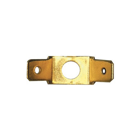 DOUBLE MALE FLAT SCREW TERMINAL 6,35 X 0,8 mm Ø 5,2 mm