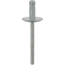 MULTIGRIP LARGE FLANGE STEEL BLIND RIVET Ø 4,8 x 10,8 mm