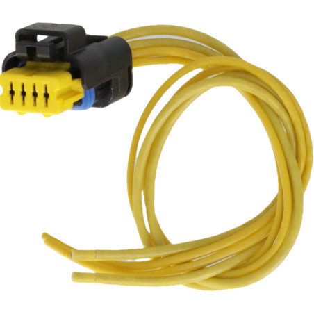 4-POLIGE VOORGEMONTEERDE STEKKERVERBINDER (2 x 0,75 mm² + 2 x 1,5 mm²) VOOR  MAP-SENSOR