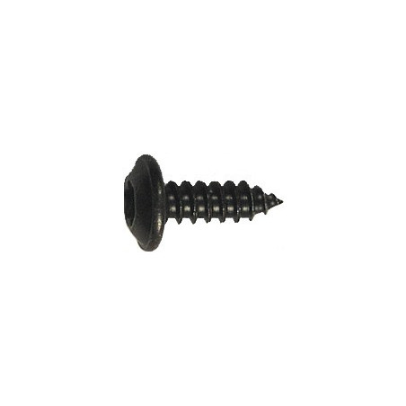RONDE BREDE PLAATSCHROEF MET ZESKANTKOP ZWART ZINK Ø 4,2 x 13 mm NFE 25-655
