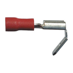 VROUWELIJK GEÏSOLEERD VLAKSTEKERHULS KABELSCHOEN MET TAB 6,35 X 0,8 mm (0,3 → 1,5 mm²)