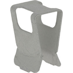 METAL SPRING CLIP FOR COWL GRILLE