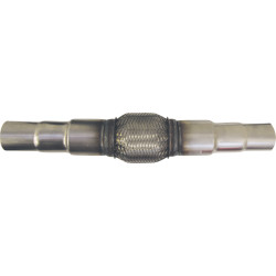 ANSCHLUSSBALG AUSPUFF Ø 55 - Ø 48 - Ø 45 mm 3-DIMENSIONAL