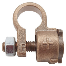BATTERIEKLEMME (PLUSPOL) 50 mm² EINFACHVERSCHRAUBUNG