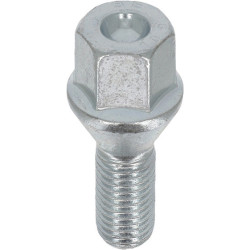 WHEEL BOLT M12-1.50 X 22 mm STEEL AND ALUMINIUM RIM