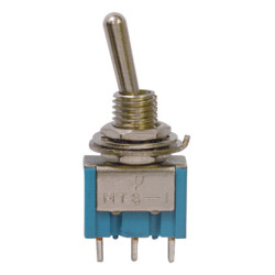 MIKRO-HEBELSCHALTER 12V - 6A 3-POLIG
