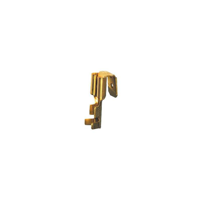 COSSE PLATE NUE MIXTE 6,35 x 0,8 mm (0.75 → 2 mm²)