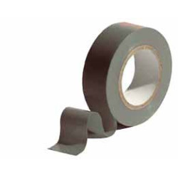 GRIJZE PVC-TAPE / ROL VAN 10 M