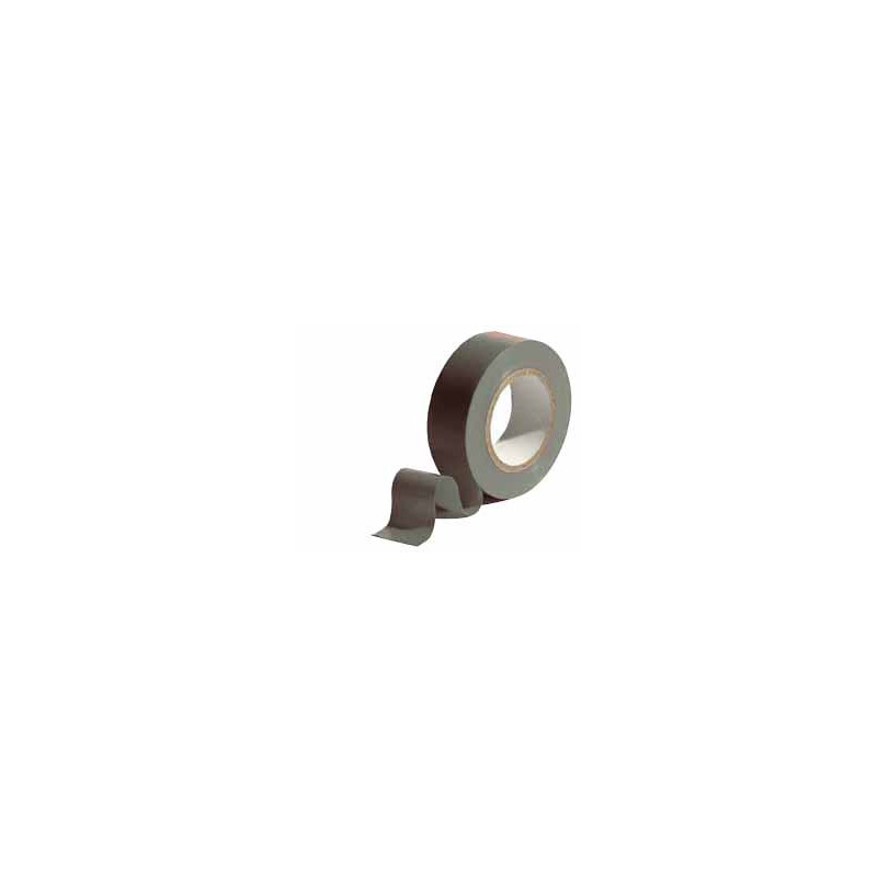 GRIJZE PVC-TAPE / ROL VAN 10 M