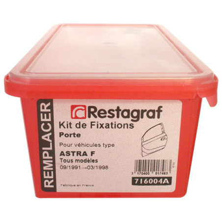 Befestigungsset für Türe Astra F, alle Modelle, 09.1991 bis 03.1998 Befestigungsset für Türe Astra F, alle Modelle, 09.1991 bis 03.1998