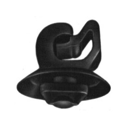 STANGENKLEM  Ø 2,5→4 mm PORTIERSLUITING