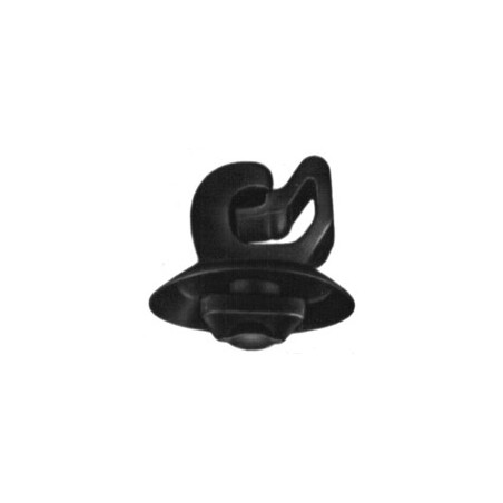 STANGENKLEM  Ø 2,5→4 mm PORTIERSLUITING