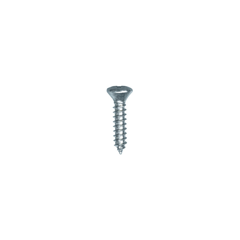 VIS À TÔLE TÊTE FRAISÉE BOMBÉE POZI ZN BLANC Ø 3,9 X 19 mm DIN 7983